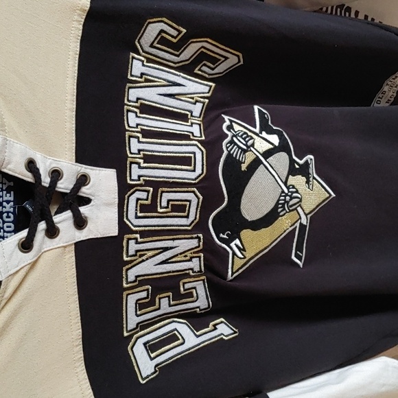 NWT NHL Old Time Hockey Pittsburgh Penguins Hoodie Youth XL - Picture 2 of 14